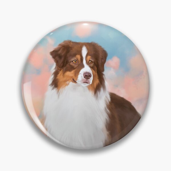 Item preview, Redmond Australian Shepherd  designed and sold by Ivy Fox Illustration.