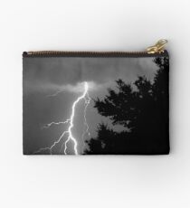 Cloud to Ground Discharge #1 Studio Pouch