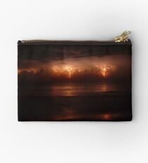 Lightning and Surf #3. Melbourne Shores. Studio Pouch