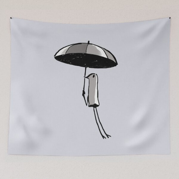 Item preview, I draw umbrella punpun / oyasumi punpun designed and sold by RansRoom.