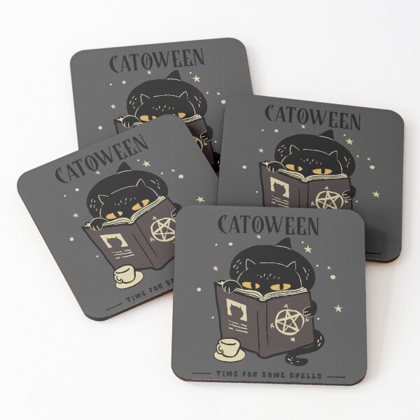 Item preview, Catoween Time For Some Spells designed and sold by Anuragwk.