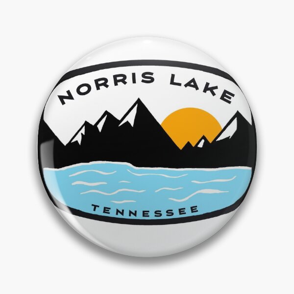Item preview, Norris Lake Tennessee Vintage Retro Adventure Mountain Boating, Camping designed and sold by tmartinezta.