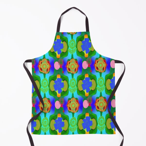 Item preview, Kawaii Vibrant Abstract Floral Pattern, 4, Graphic Psychedelic Abstract Art, Inspired by Nature-floral abstract art, Graphic Psychedelic Abstract Art, Inspired by Nature-floral abstract art designed and sold by Adri Barnard.
