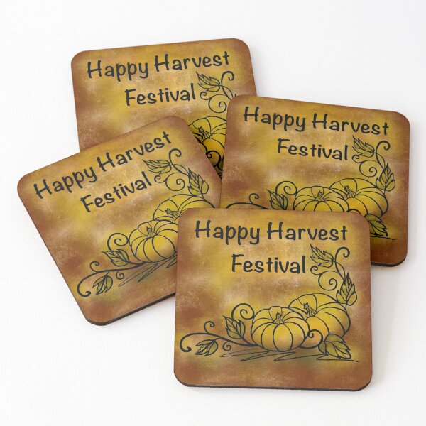 Item preview, Happy Fall Harvest Festival designed and sold by monkeypawprints.