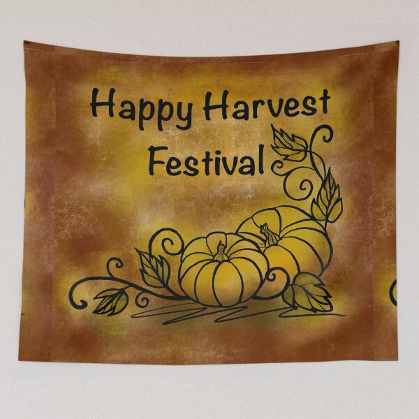 Item preview, Happy Fall Harvest Festival designed and sold by monkeypawprints.