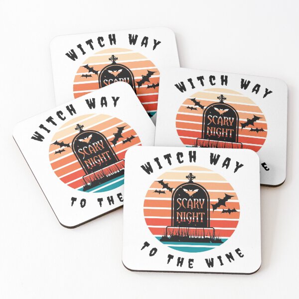 Item preview, Witch Way To The Wine T-shirt, funny halloween t-shirt, Gift for halloween. designed and sold by mHmShop.
