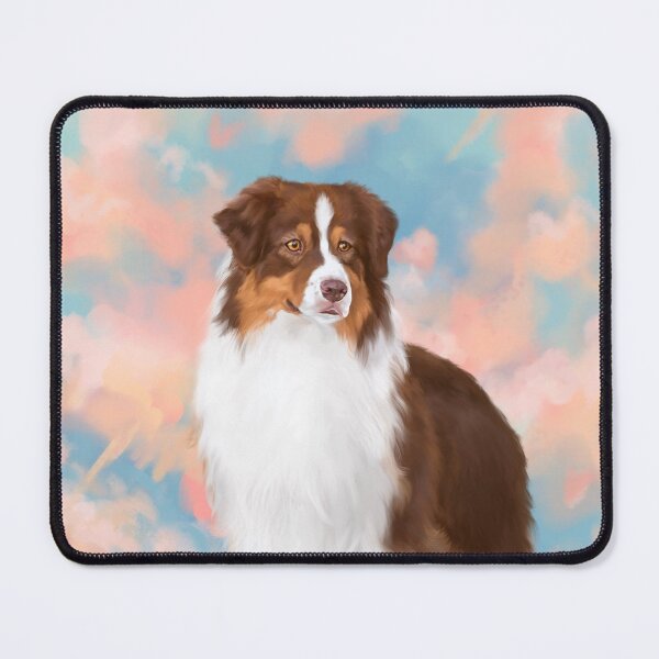 Item preview, Redmond Australian Shepherd designed and sold by Ivy Fox Illustration.