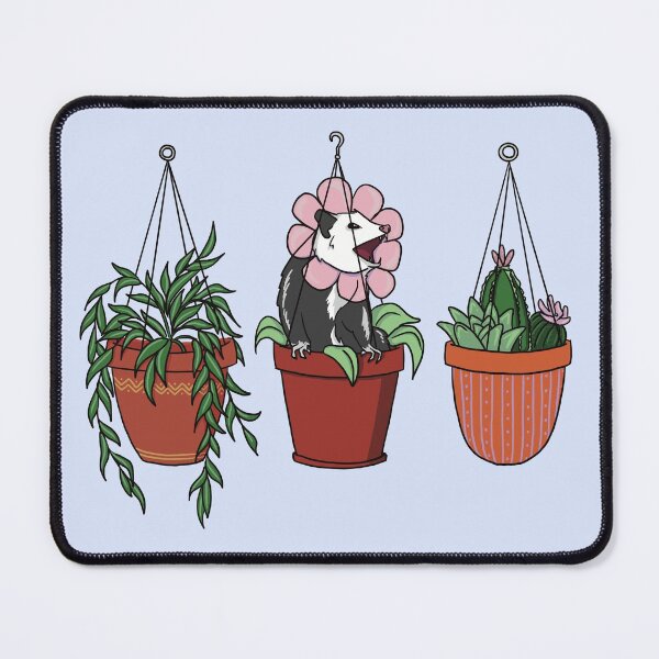 Item preview, Hanging flowers possum designed and sold by BirdWithHat.