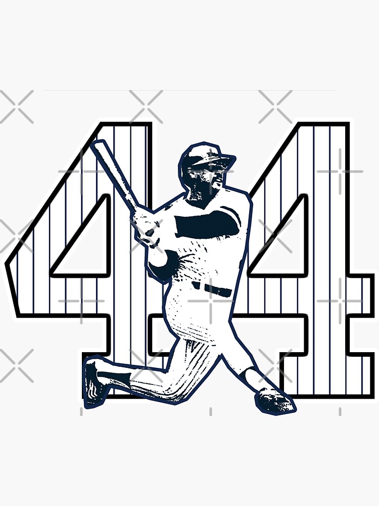 Paul O'neill Retired Number Sticker New York 21 