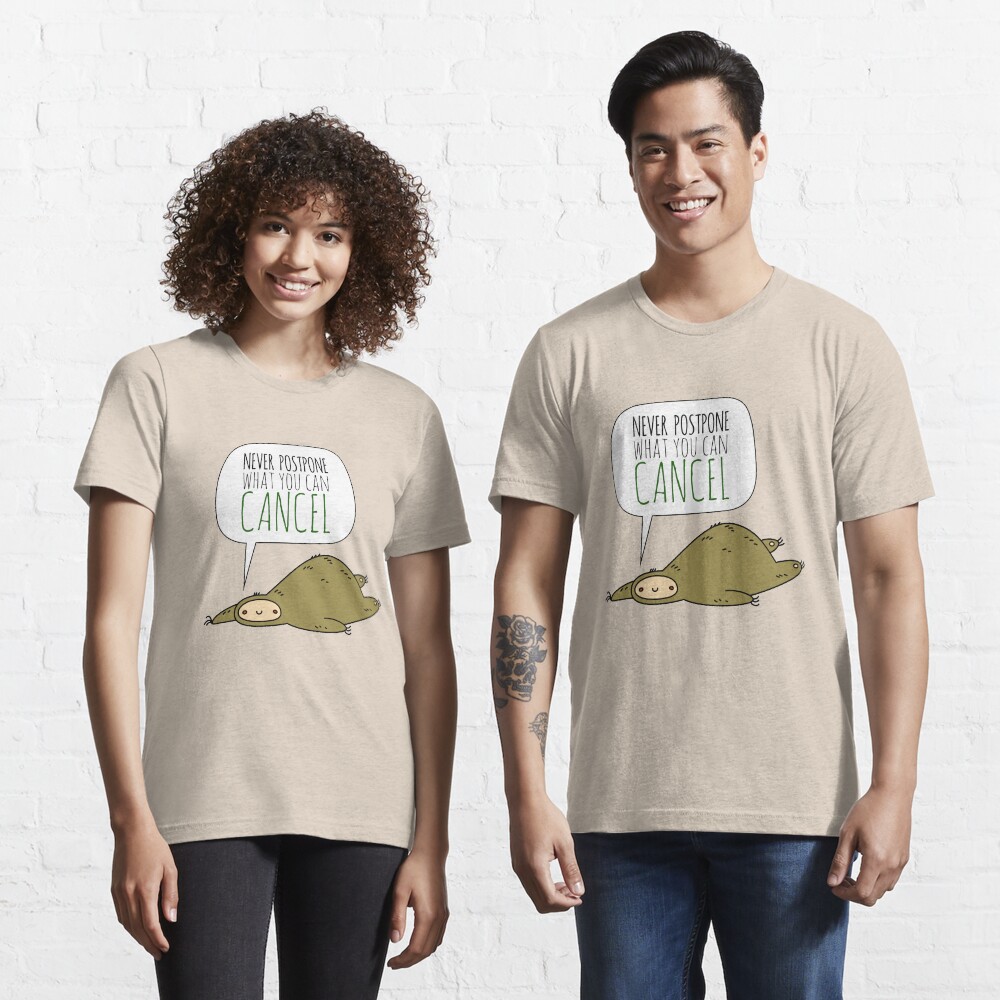 Sloth Wisdom. Essential T-Shirt