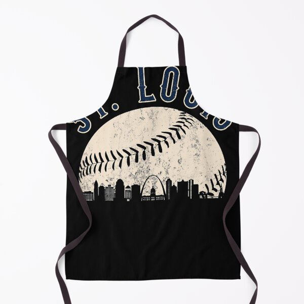 Item preview, Vintage Distressed St. Louis Skyline STL Baseball designed and sold by cristgilbe.