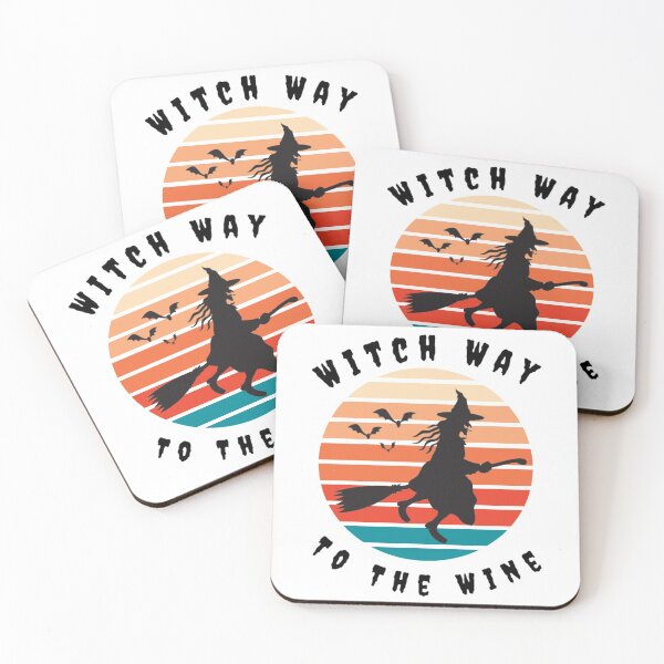 Item preview, Witch Way To The Wine T-shirt, funny halloween t-shirt, Gift for halloween. designed and sold by mHmShop.