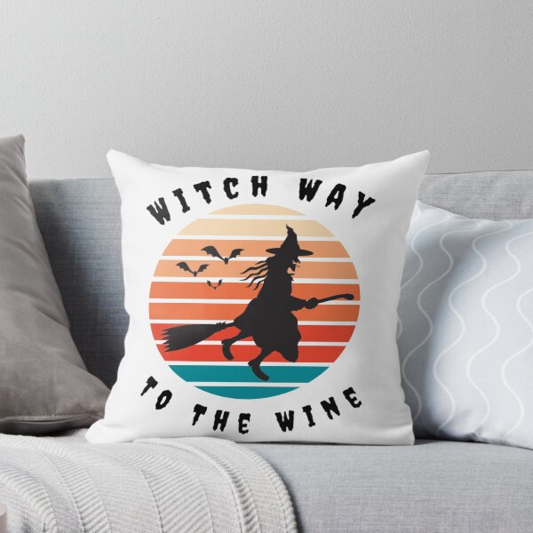 Item preview, Witch Way To The Wine T-shirt, funny halloween t-shirt, Gift for halloween. designed and sold by mHmShop.