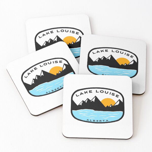 Item preview, Lake Louise Alberta Canada Vintage Retro Adventure Travel Mountain Hiking, Camping designed and sold by tmartinezta.
