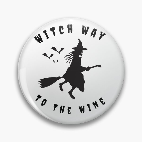Item preview, Witch Way To The Wine T-shirt, funny halloween t-shirt, Gift for halloween. designed and sold by mHmShop.