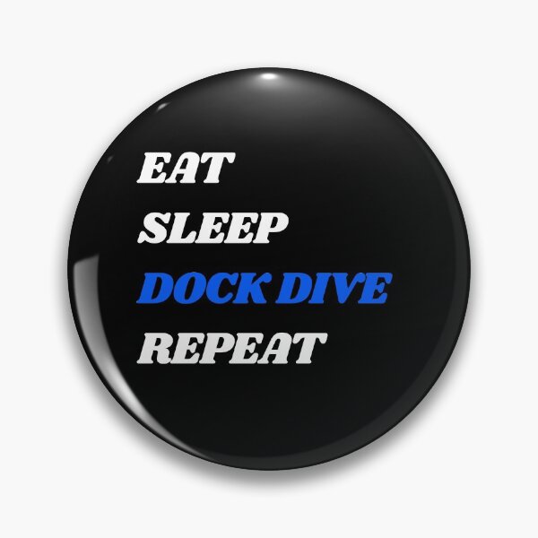 Item preview, Eat Sleep Dock Dive Repeat Dock Diving Gift designed and sold by Guarddogdrive.