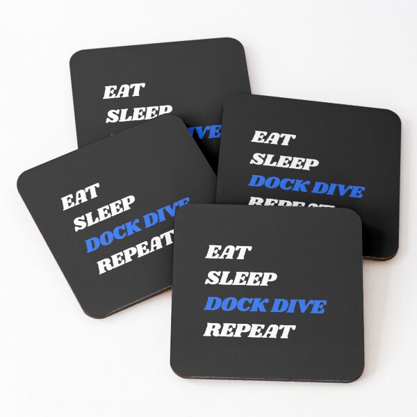 Item preview, Eat Sleep Dock Dive Repeat Dock Diving Gift designed and sold by Guarddogdrive.