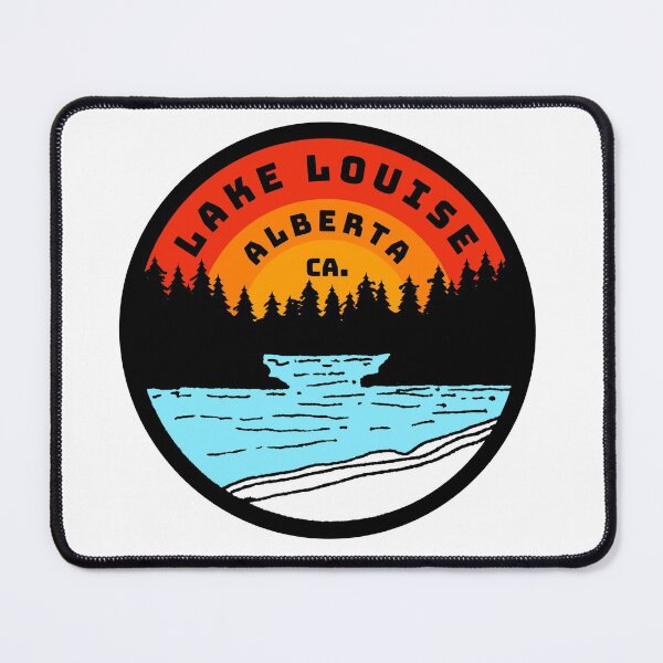 Item preview, Lake Louise Alberta Canada Vintage Retro Adventure Travel Mountain Hiking, Camping designed and sold by tmartinezta.