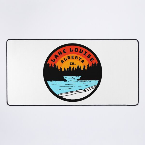 Item preview, Lake Louise Alberta Canada Vintage Retro Adventure Travel Mountain Hiking, Camping designed and sold by tmartinezta.