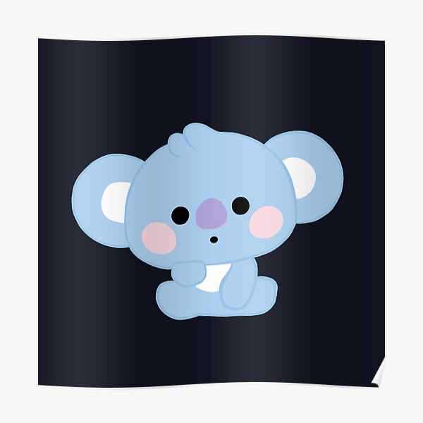 Bts Bt21 Posters Redbubble