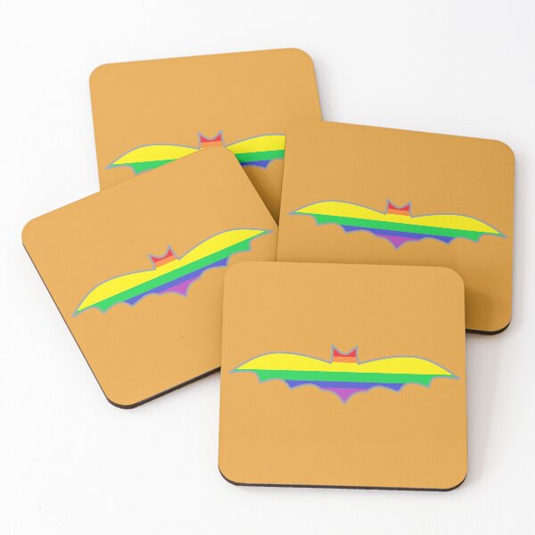 Item preview, Gay/Rainbow Pride Flag: Halloween Bat designed and sold by DisneyFanatic23.