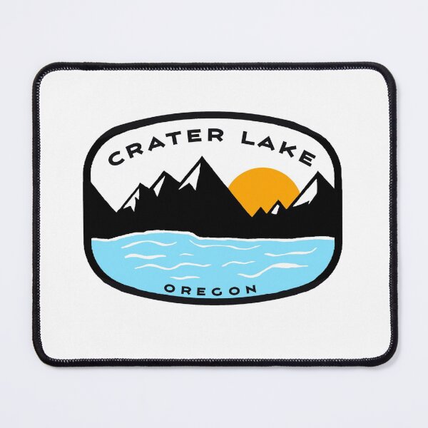 Item preview, Crater Lake Oregon Vintage Retro Adventure Travel Mountain Hiking, Camping designed and sold by tmartinezta.