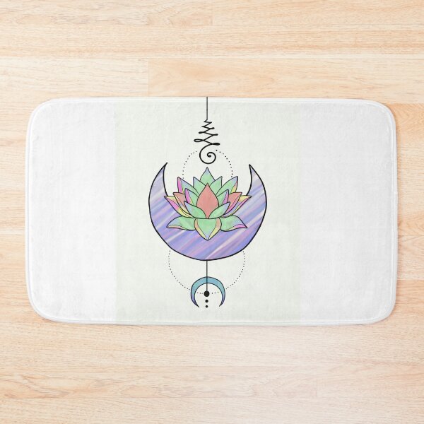 Item preview, Lotus Flower Moon Rainbow designed and sold by Silvia Galliani.