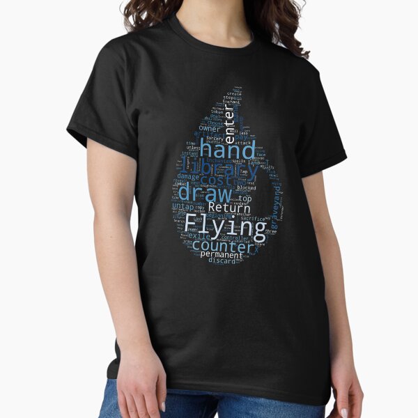 Item preview, Blue Mana Word Cloud designed and sold by Argetlam99.