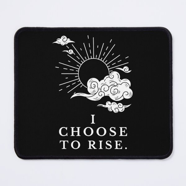 Item preview, I Choose to Rise - Black designed and sold by ActRightToday.