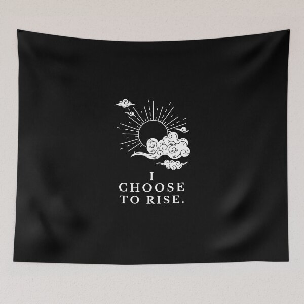 Item preview, I Choose to Rise - Black designed and sold by ActRightToday.