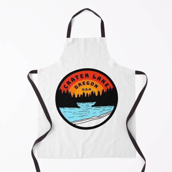 Item preview, Crater Lake Oregon Vintage Retro Adventure Travel Mountain Hiking, Camping designed and sold by tmartinezta.