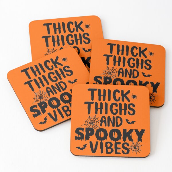 Item preview,  Thick Thighs Spooky Vibes Funny Halloween Gift designed and sold by Tattoohouse.