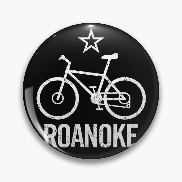 Item preview, Roanoke Virginia Mountain Trail Bike and Star Logo designed and sold by hobrath.