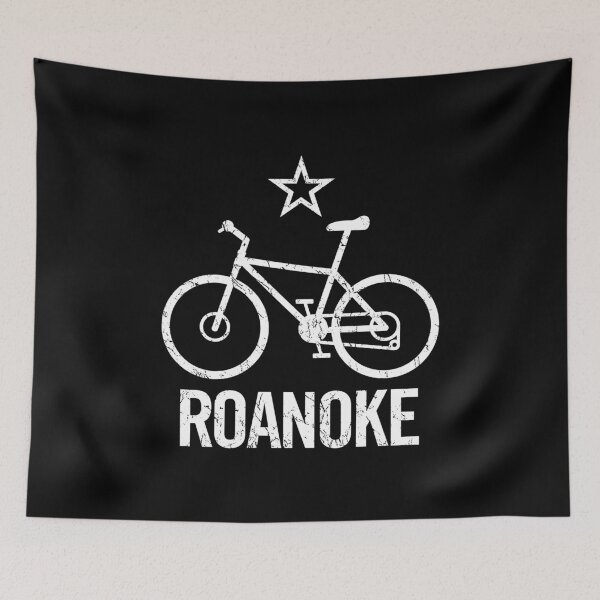 Item preview, Roanoke Virginia Mountain Trail Bike and Star Logo designed and sold by hobrath.