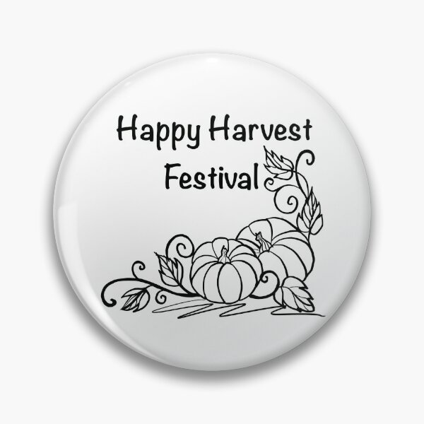 Item preview, Happy Harvest Festival designed and sold by monkeypawprints.