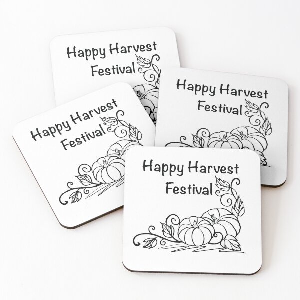 Item preview, Happy Harvest Festival designed and sold by monkeypawprints.