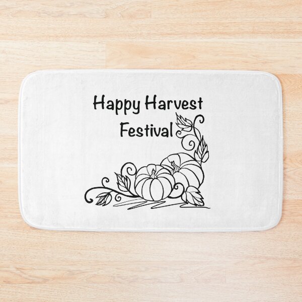 Item preview, Happy Harvest Festival designed and sold by monkeypawprints.