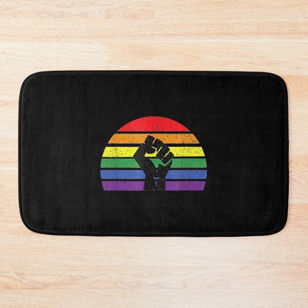 Item preview,  Lgbt Gay Trans Pride Blm Fist Flag designed and sold by miann4.