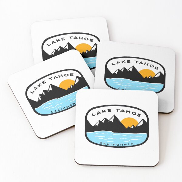 Item preview, Lake Tahoe California-Nevada Vintage Retro Adventure Travel Mountain Hiking, Camping designed and sold by tmartinezta.