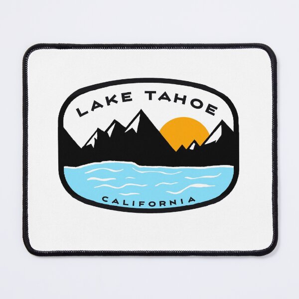 Item preview, Lake Tahoe California-Nevada Vintage Retro Adventure Travel Mountain Hiking, Camping designed and sold by tmartinezta.