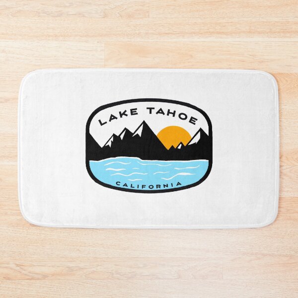 Item preview, Lake Tahoe California-Nevada Vintage Retro Adventure Travel Mountain Hiking, Camping designed and sold by tmartinezta.