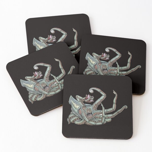 Item preview, horror squid designed and sold by EdithRedman.