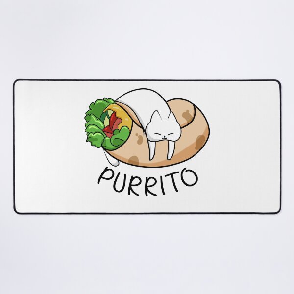 Item preview, Cute Purrito cat sleeping on burrito designed and sold by Shinchiller.