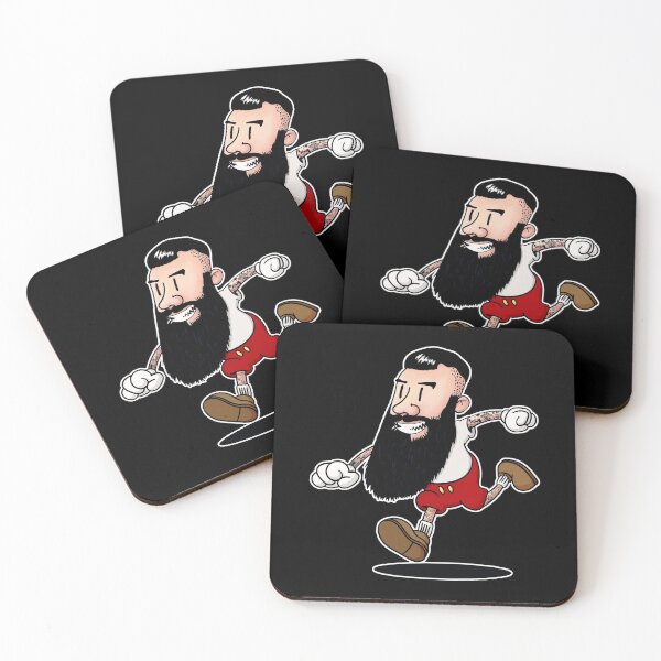 Item preview, Tattooed bearded man in rubber hose cartoon style designed and sold by Marcin Flejszer.