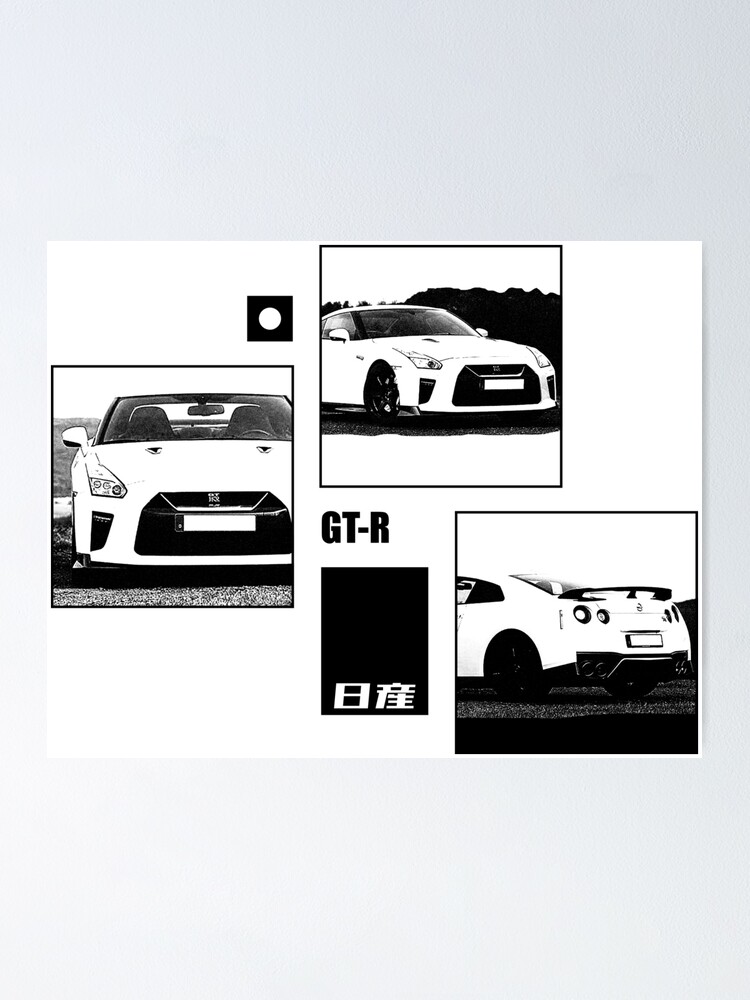 NISSAN GT-R R35 Black 'N White Archive