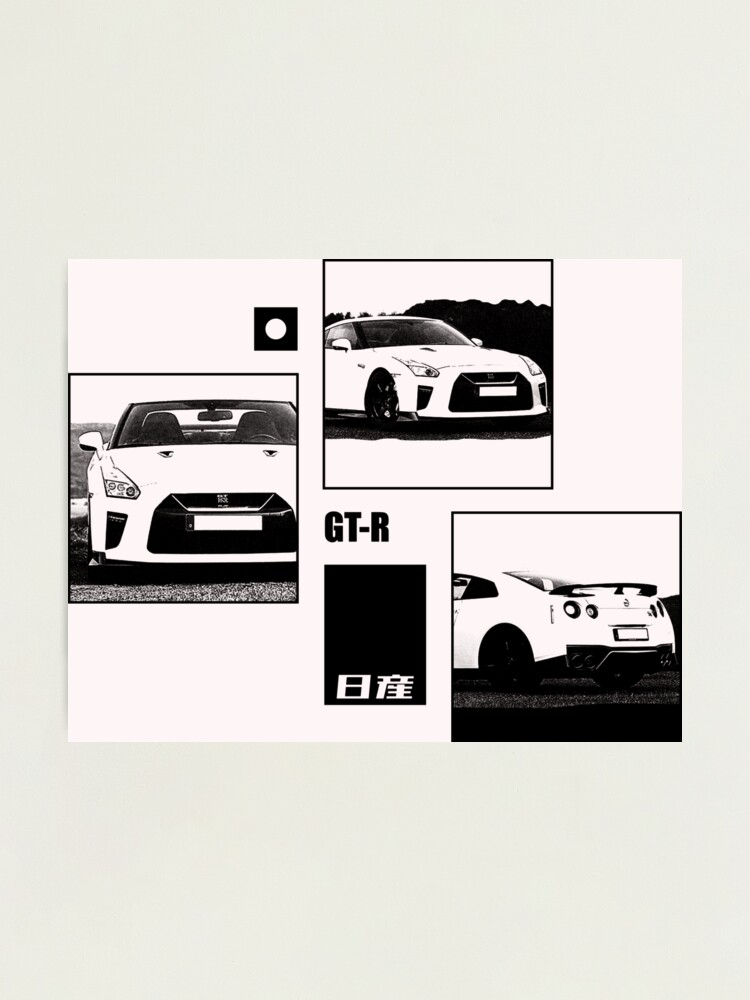 NISSAN GT-R R35 Black 'N White Archive