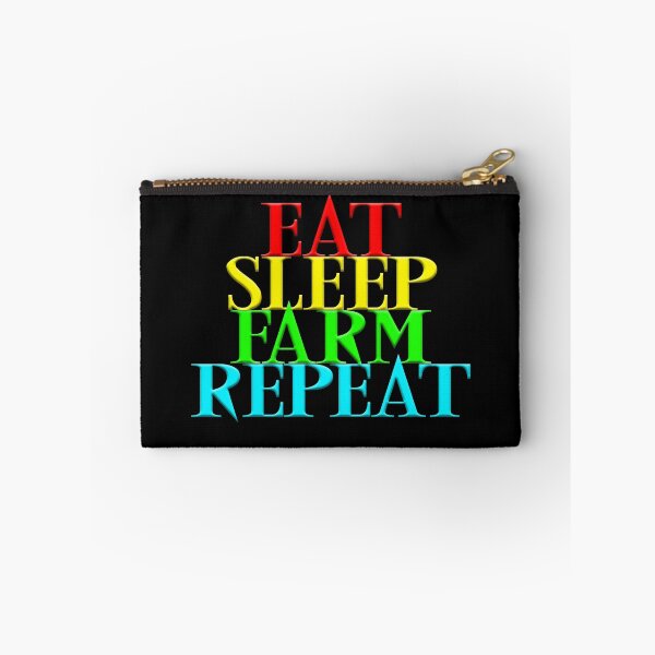 Item preview, eat sleep farm repeat 1 designed and sold by Nikmay Design.