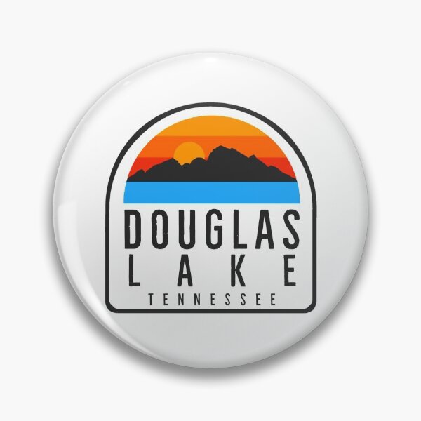 Item preview, Douglas Lake Tennessee Vintage Retro Adventure Travel Mountain Hiking, Camping designed and sold by tmartinezta.
