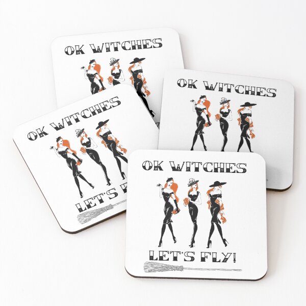 Item preview, Ok Witches Let's Fly! designed and sold by Sylvieb3.