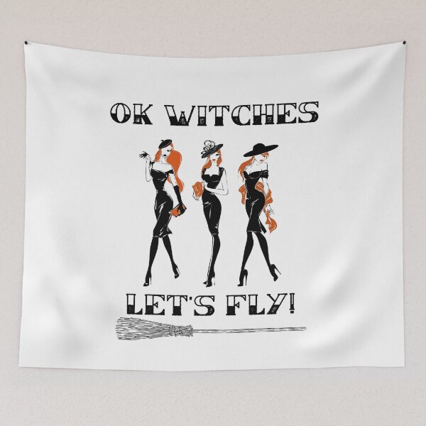 Item preview, Ok Witches Let's Fly! designed and sold by Sylvieb3.